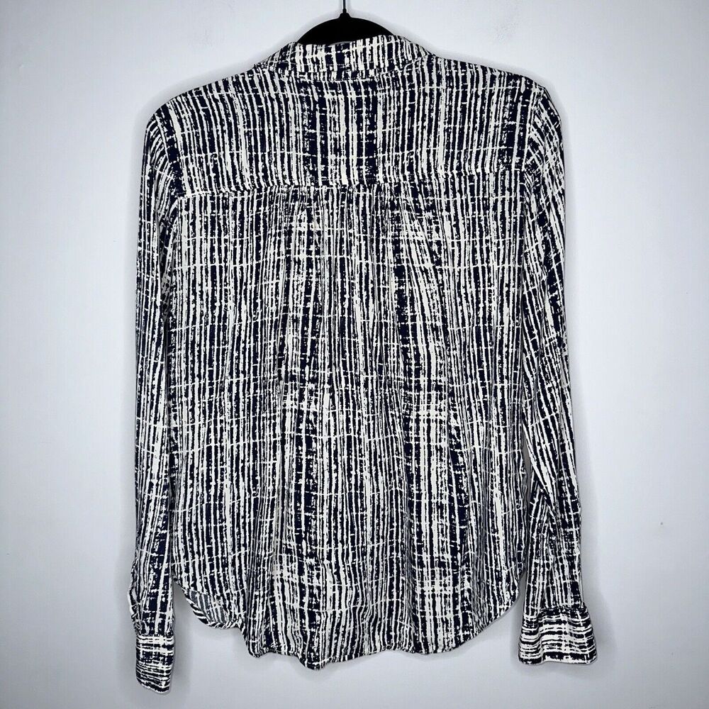 Holding Horses Anthropologie Women’s Sammie Printed Button Down Shirt Size 4 - Picture 3 of 5
